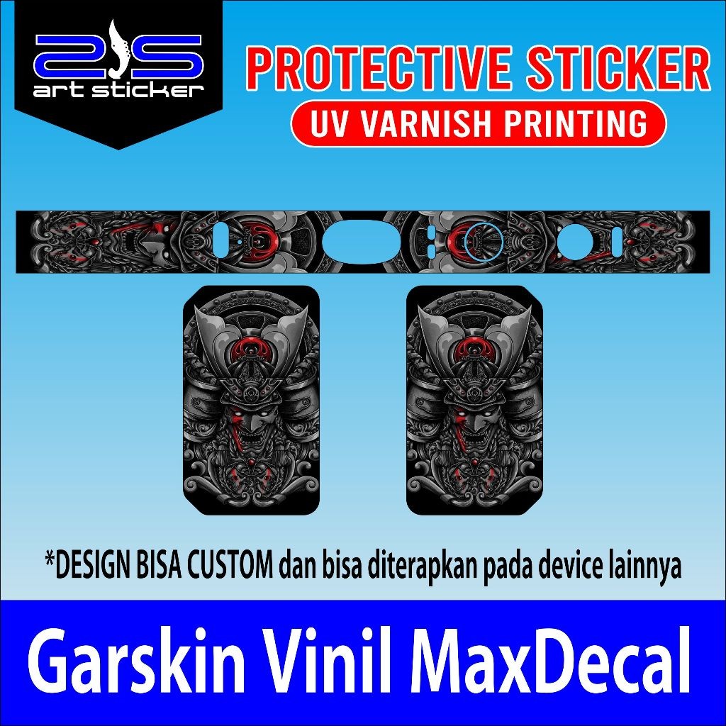 

PROMO STIKERE4OFULL BODY UV VARNISH PRINTING SHOGUN BLACK