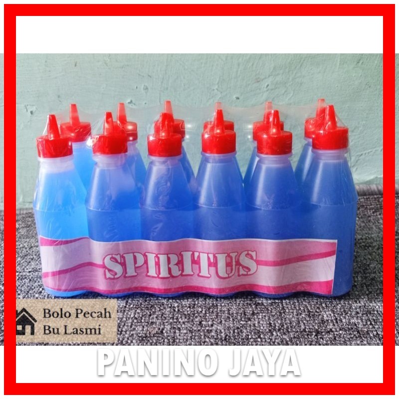 TERMURAH SPIRTUS HARGA GROSIR 1 LUSIN 12 PCS SPIRTUS 80 ML / Spirtus / Spirtus Cair / Spirtus Kadar 