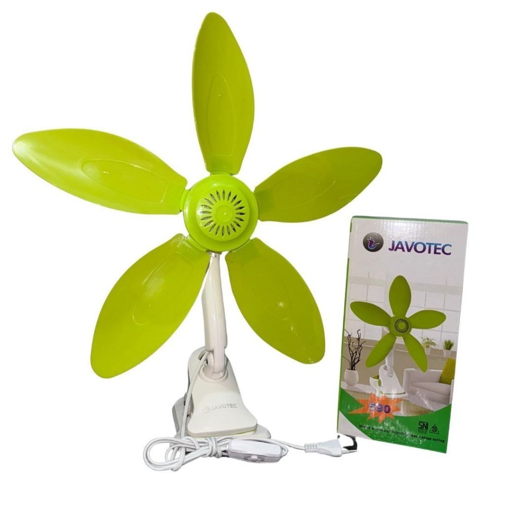 Kipas Angin Jepit Javotec FC01-590 30 Watt - 5 Baling