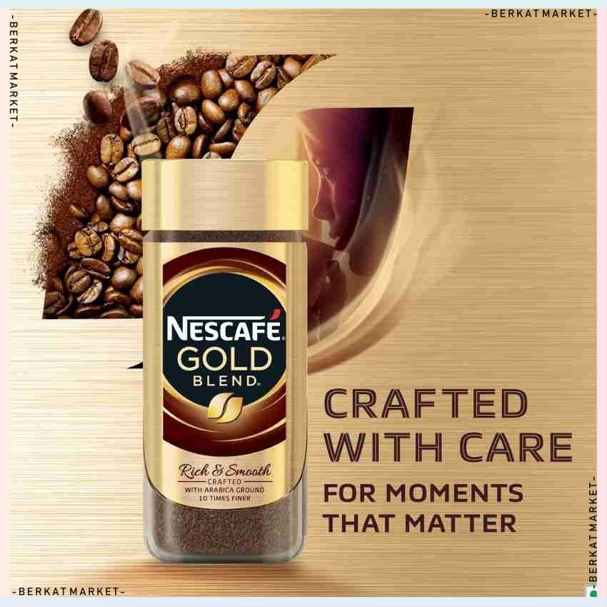 

NESCAFE Gold Kopi Instan Premium 50g – Aroma Khas, Mudah Diseduh, Cocok untuk Semua Suasana