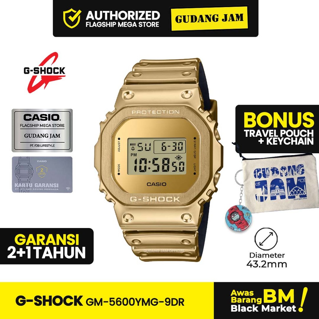 G-Shock Pria GM-5600YMG-9DR GM-5600YMG-9 GM-5600YMG GM5600YMG GM 5600YMG