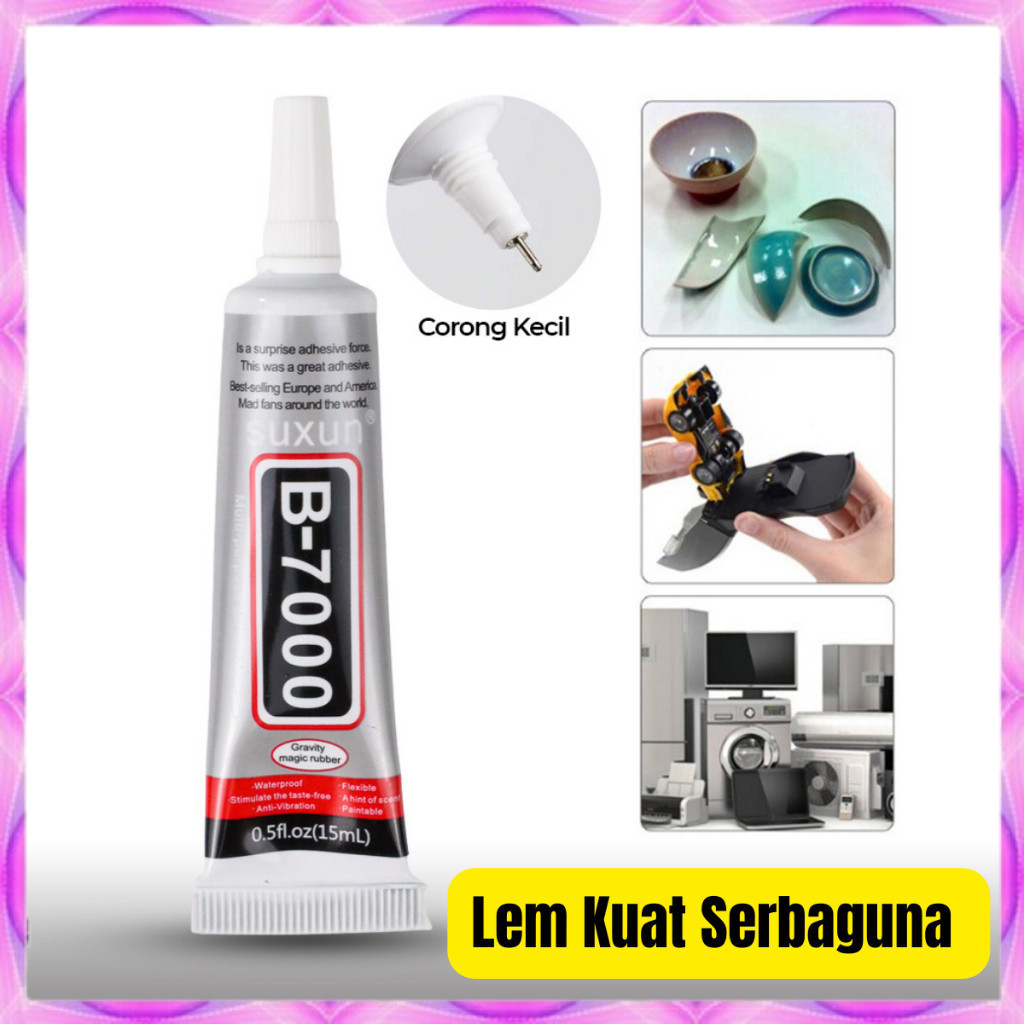 

Anissa_store-Lem Kuat Serbaguna Power Glue Strong Adhesive 15 ML LEM Multifungsi-COD