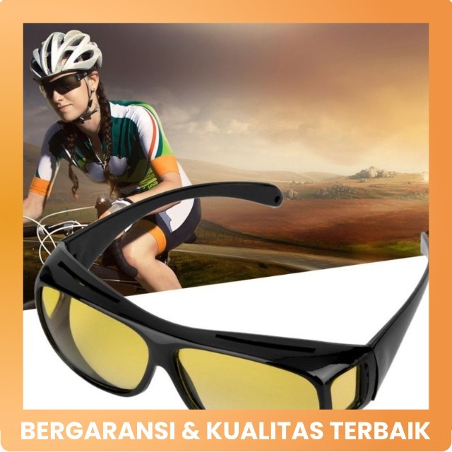 KACAMATA ANTI SILAU MENGEMUDI  SIANG MALAM KACAMATA NIGHT HD VISION ANTI UV ORIGINAL MURAH