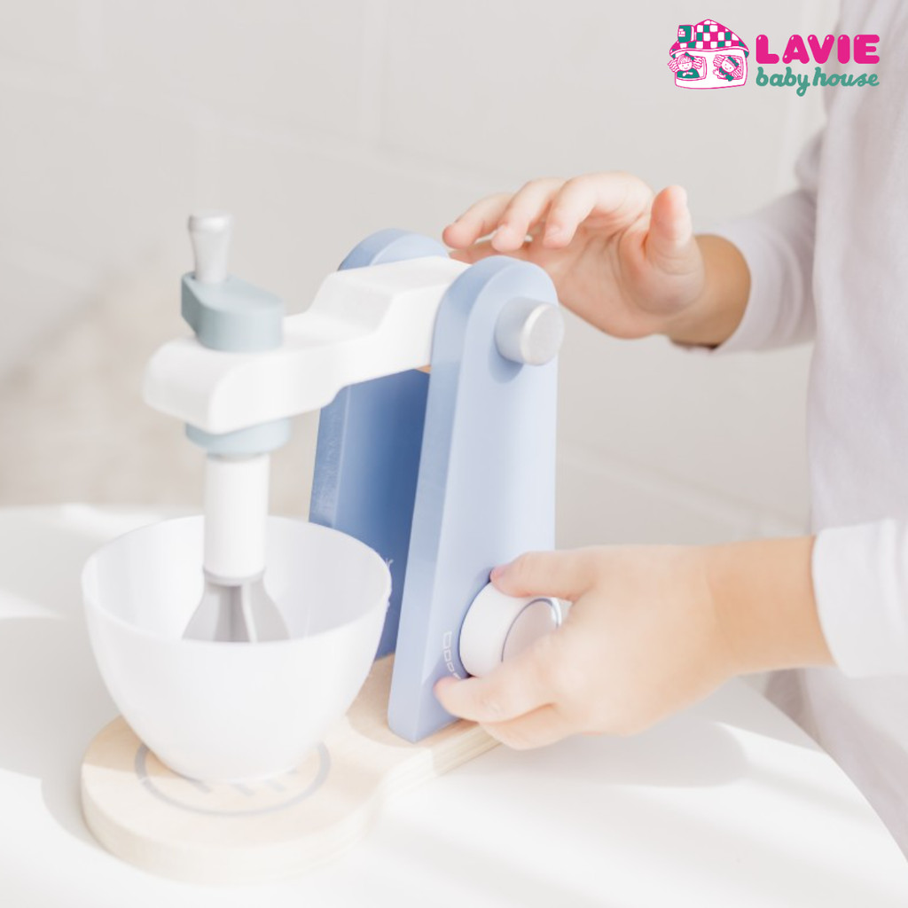 Bubble Wooden My Mixer Set 36M+/Mainan Keterampilan Motorik Halus