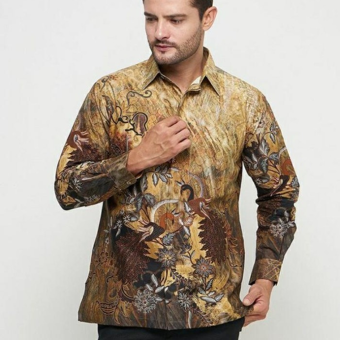 Batik Pria Wanita Couple Krisna Wahyu - Wanita, S