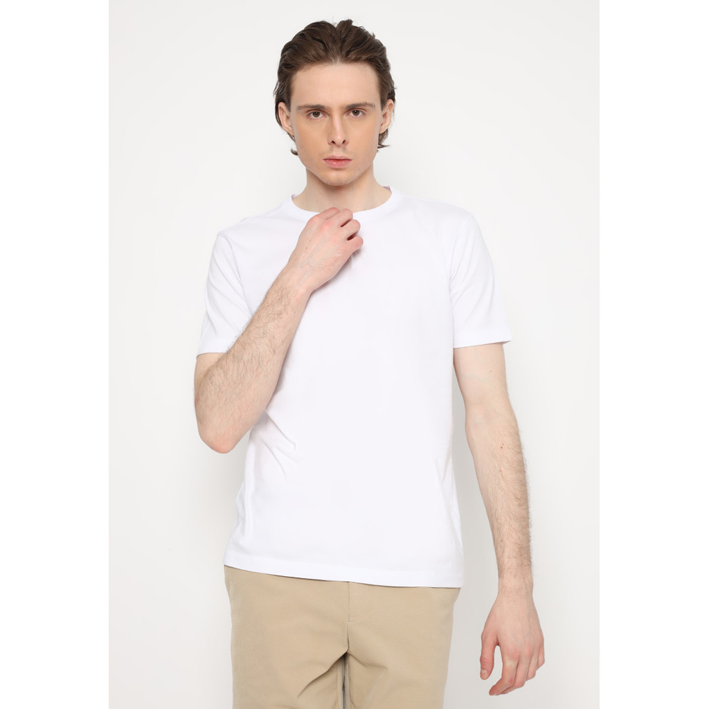 Jobb Archie Kaos Pria Regular Fit Putih