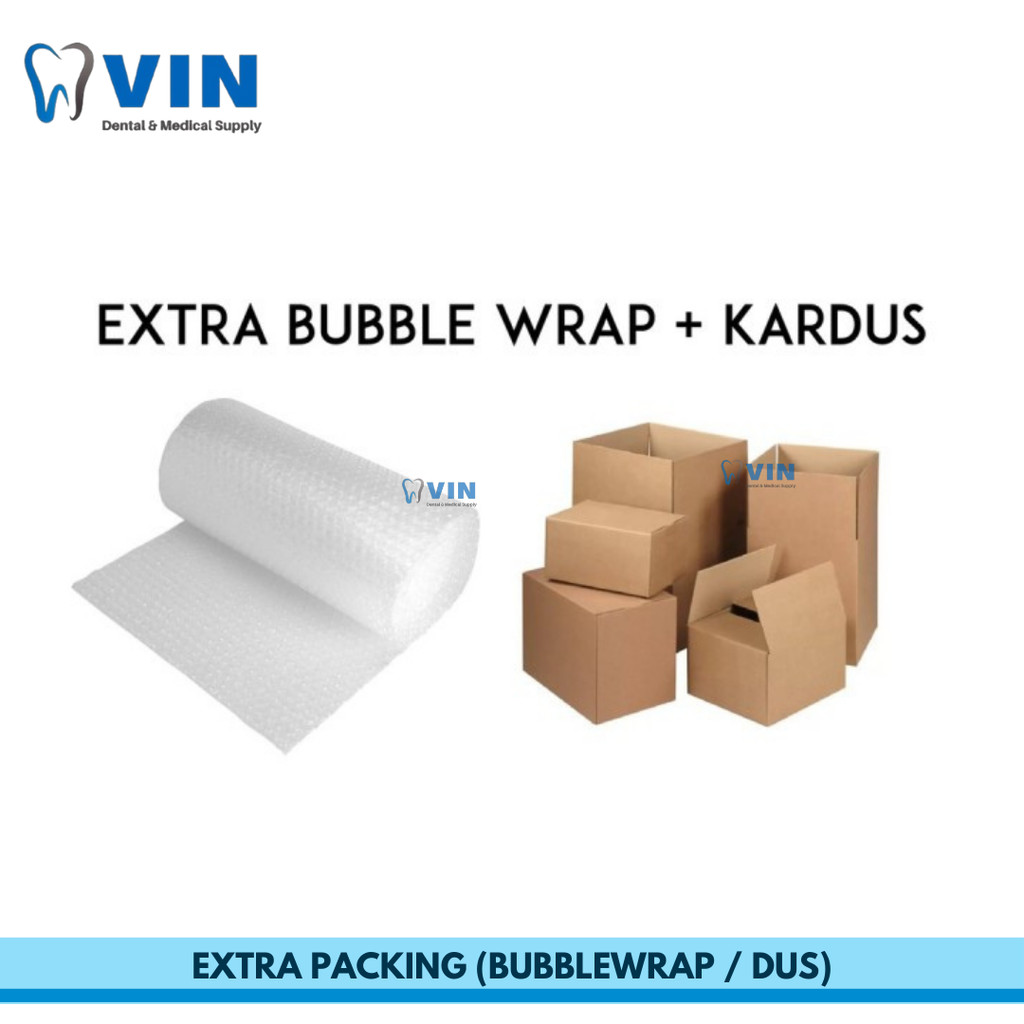 

Bubble wrap atau kardus untuk extra packing pengiriman