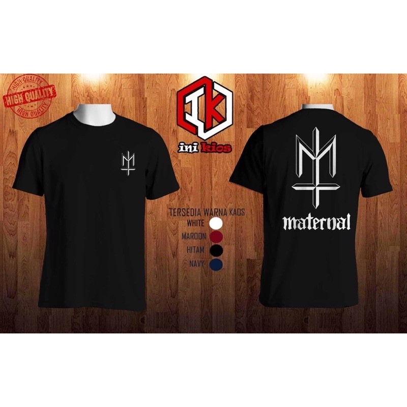 KEREN Baju Kaos MATERNAL DISASTER keren pria wanita CUSTOM MATERNAL NEW