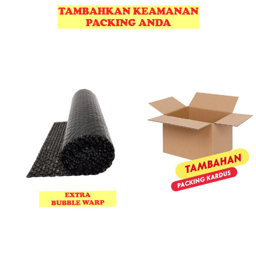 

Bubble Wrap, tambahan Bubble wrap & Kardus