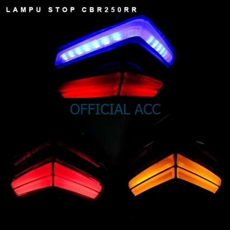 Lampu stop CBR250RR CBR 250 RR CBR150 K45 R CBR 150 K45R 3 in 1