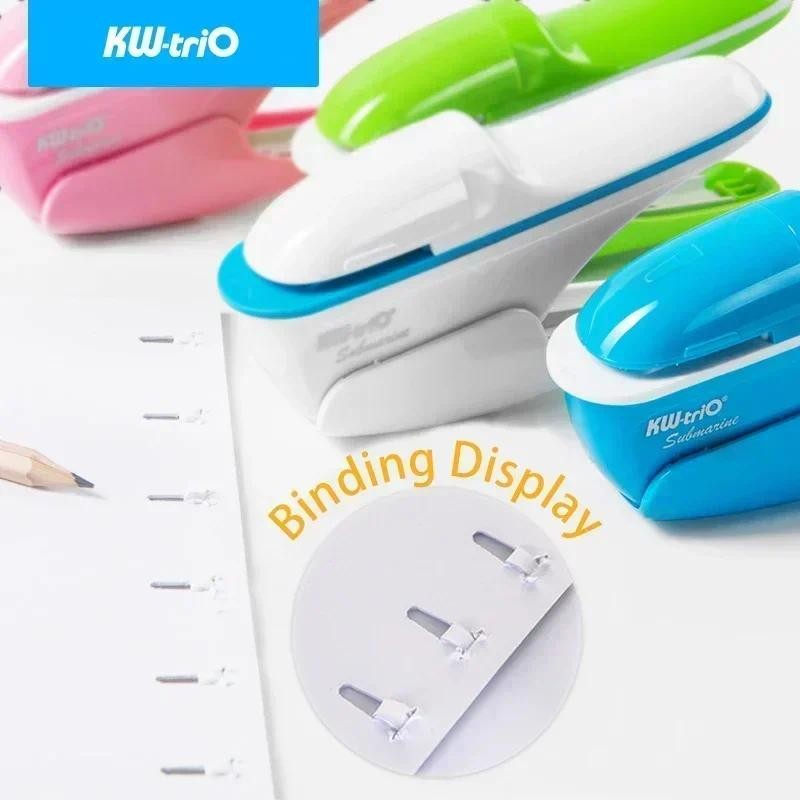 

Stapleless Plastic Office Without Supplies Portable Staples Safe Paper Sheets Stapling Of 8 Stapler Kw-trio Bind