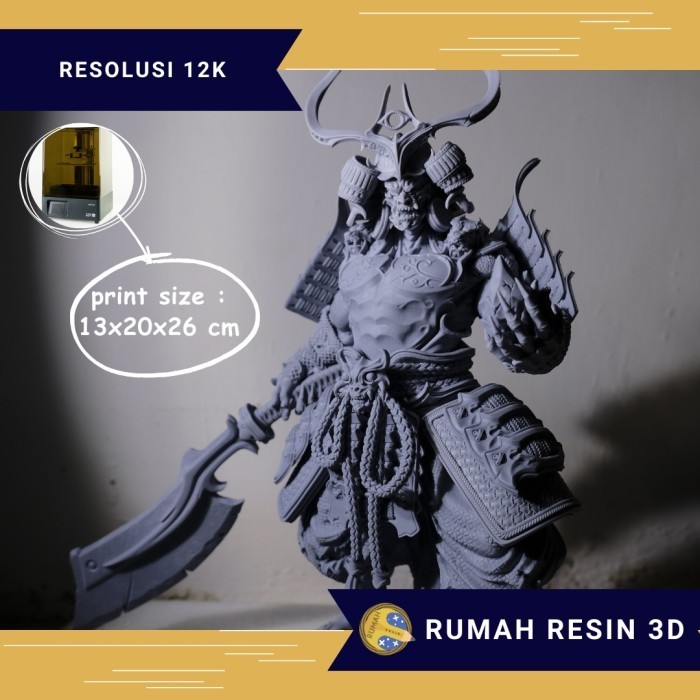 Jasa print 3D resin / cetak 3 dimensi resin - Putih