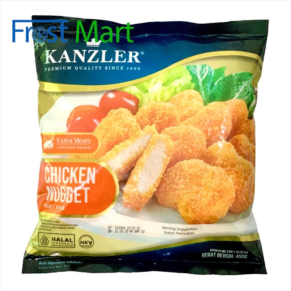 

Chicken Nugget Kanzler Original 450Gr