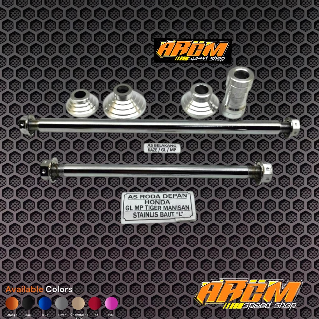 As Roda Depan Shock Skok Tiger GL MP Set As Roda Belakang Arem Arm Kaze Set Boshing Bosh Tromol Depa