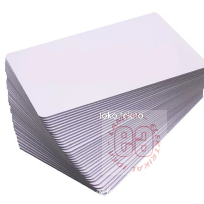 

Kartu Inkjet PVC Blank Card PVC Inkjet CR80 ID Card Inkjet 1Box 200pcs Murah Berkwalitas