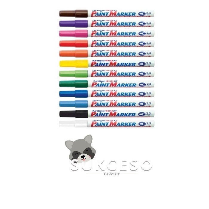 

Artline Paint Marker 400XF Spidol Warna Permanen Permanent Berkualitas