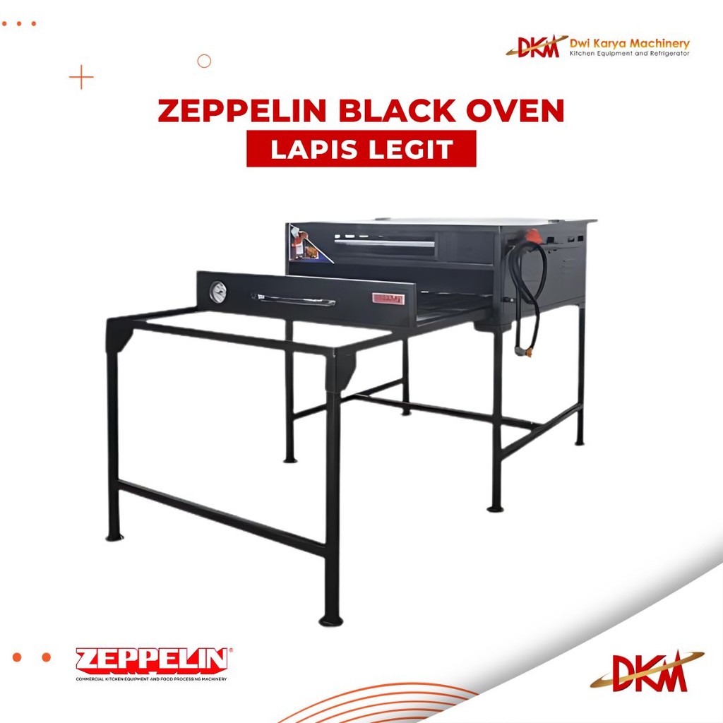 ZEPPELIN Oven Gas / Oven Lapis Legit Zeppelin SL/95/P1/MJ