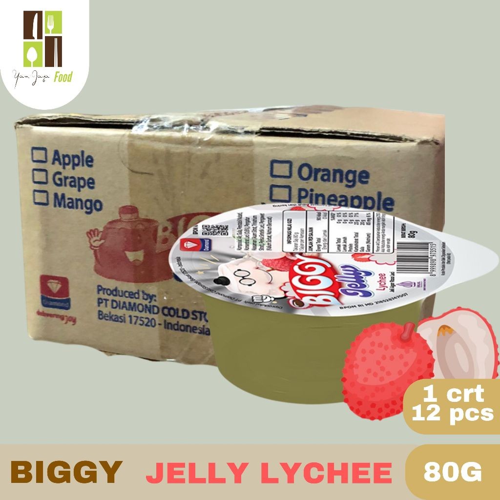 

Ay00! Kara Sari Kelapa Nata De Coco Lychee/ Leci Cup 1 Carton 130g