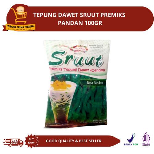 

TEPUNG DAWET SRUUT PREMIKS PANDAN 100GR