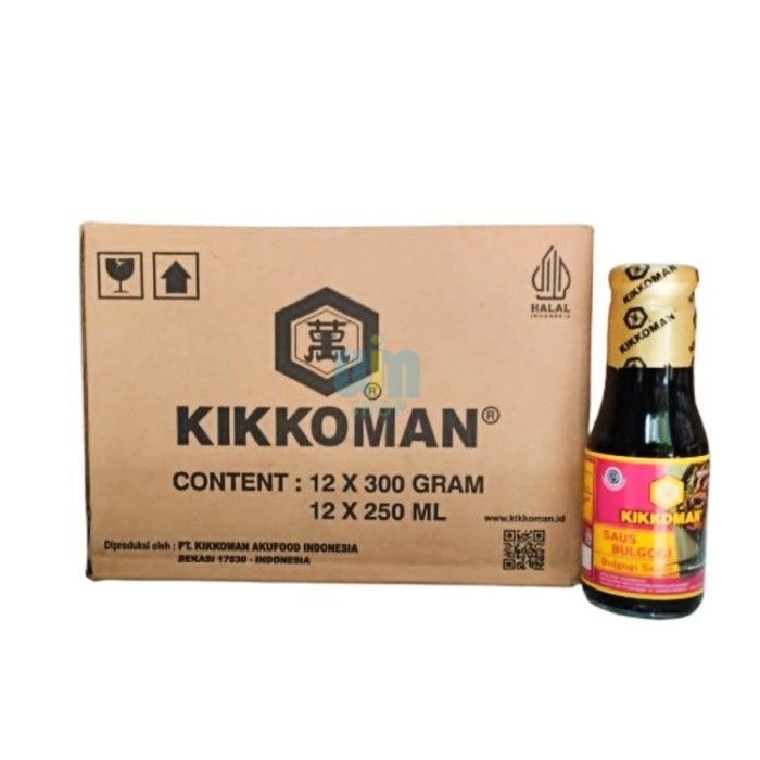 

Kikkoman Bulgogi Sauce HALAL 300g x 12 Pcs