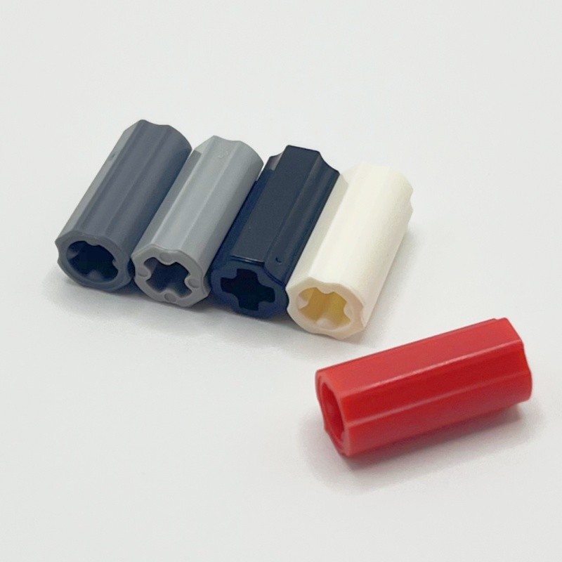 Lot 59443 6538c Axle Connector 2L Smooth with x Hole Building Block Toy Compatible Accessories DIY M