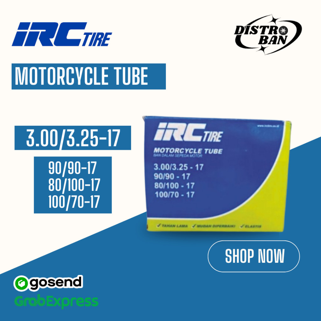 Ban Dalam IRC 300/325-17 Revo Supra Blade Vega Jupiter Karisma Astrea Belakang