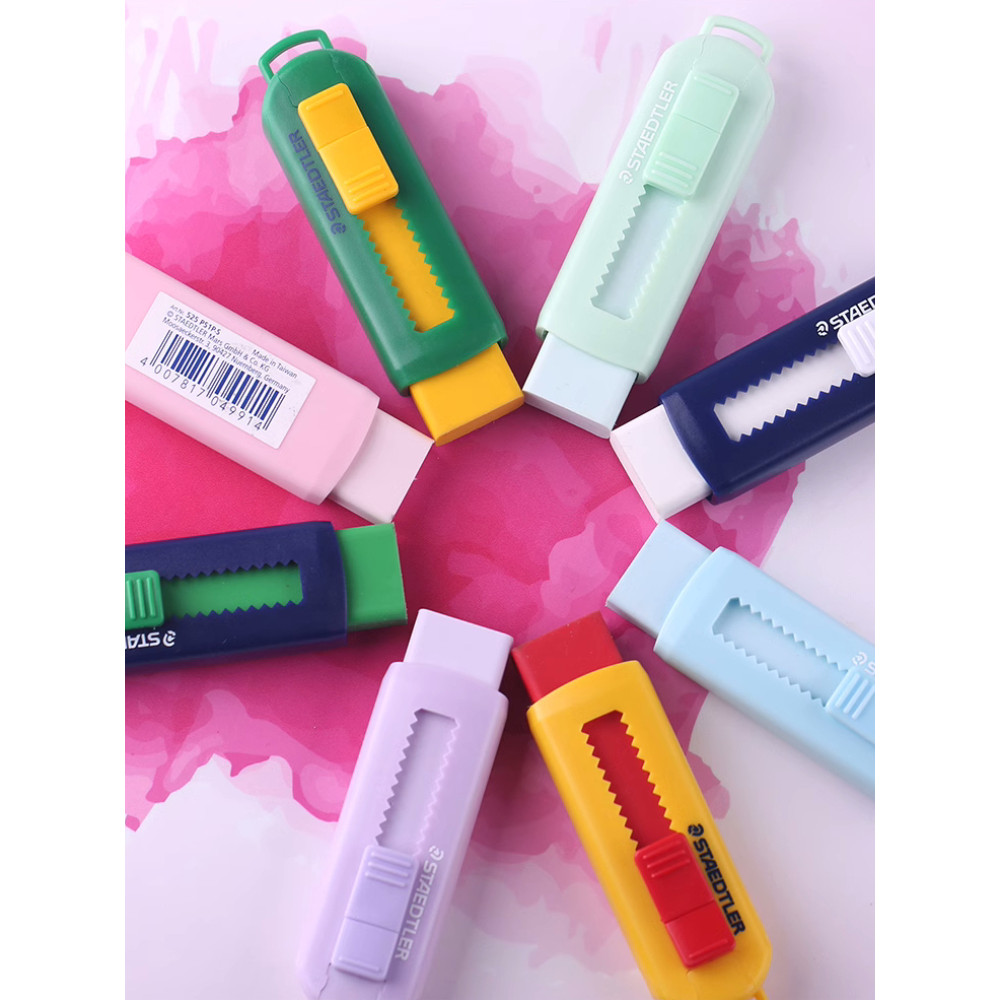 

STAEDTLER Eraser 525 Telescopic Pushable Eraser Professional Drawing Design Safety and Environmental School Office Stationery