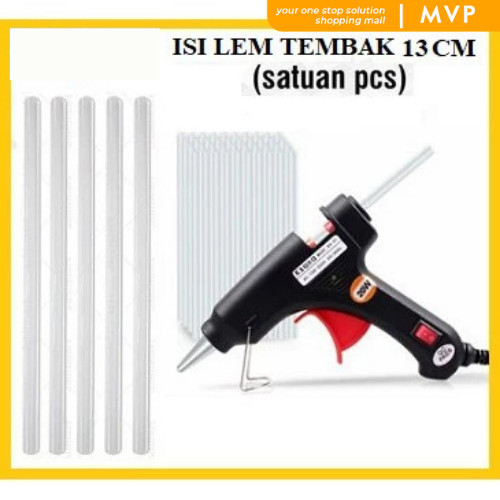 

MVP Isi Ulang Lem Tembak Glue Gun Refill Lem Bakar Kecil Lilin Putih Bening
