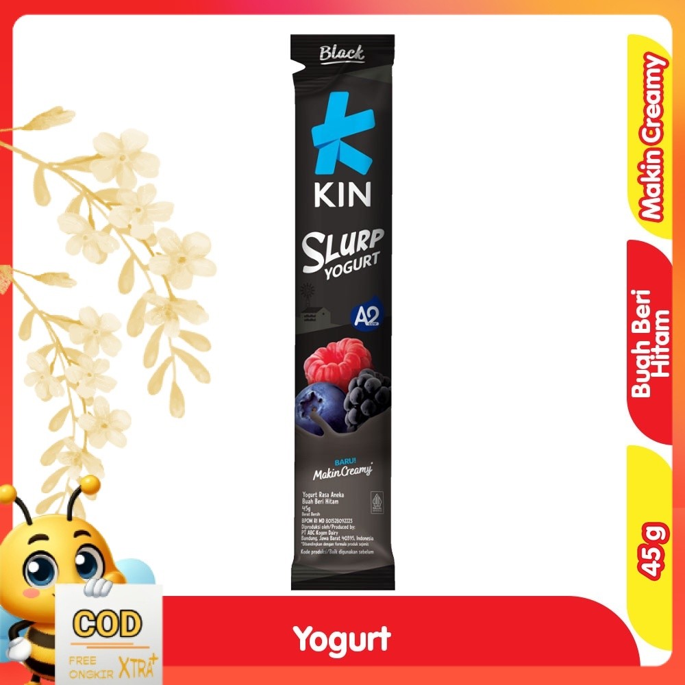 

Kin Bulgarian Yogurt Black Smooth & Creamy 45 g