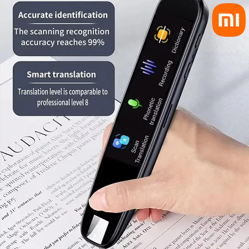 

Xiaomi Multi-Language Translation Scanning Pen Smart Dictionary General Learning Translation Artifact for Students and Office