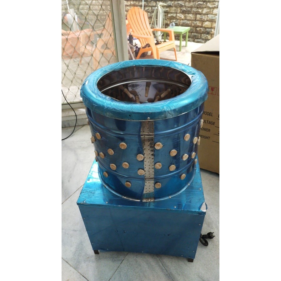 MAXPUMP MESIN TM-60 Mesin Pencabut Bulu Ayam Mesin Cabut Bulu Bebek Ayam Mesin bubut bulu ayam Stain