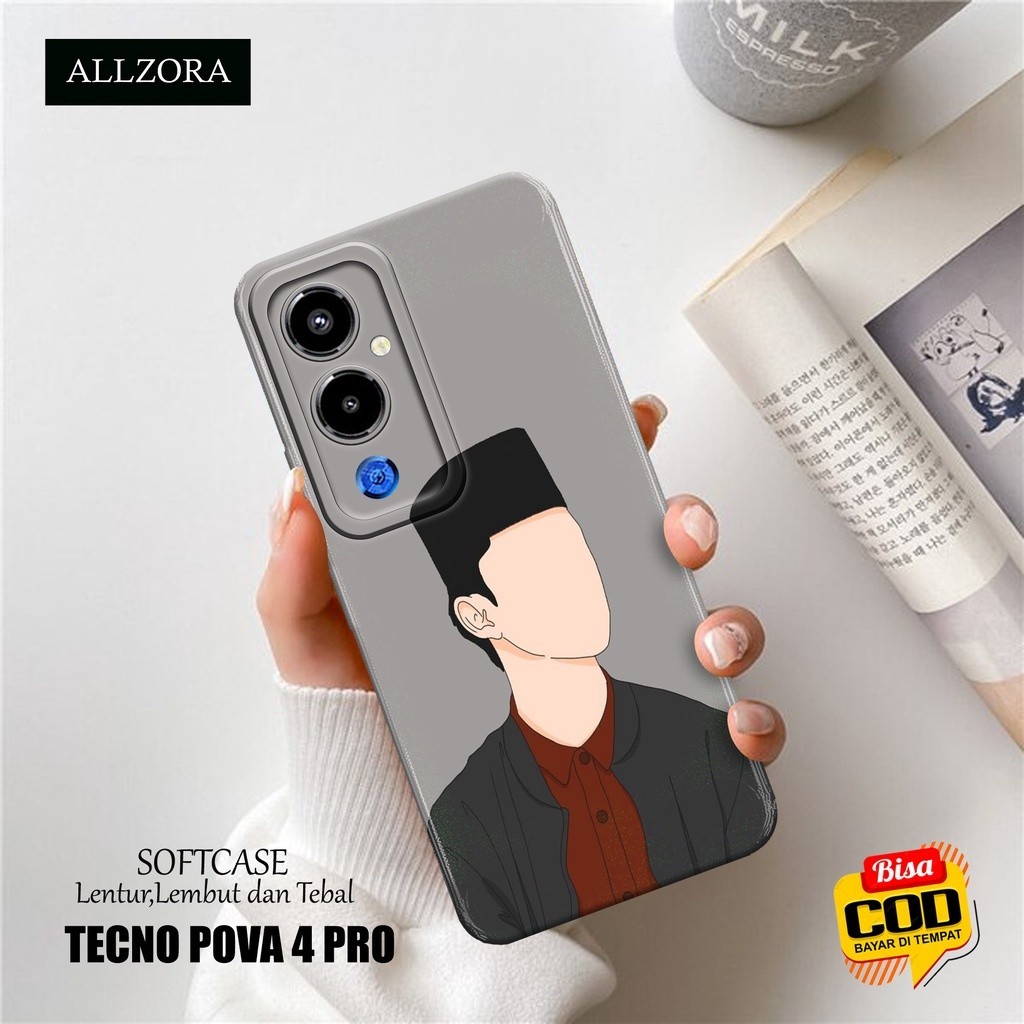 Softcase Hp Tecno Pova 4 Pro Terbaru - Casing Hp Tecno Pova 4 Pro Terbaru - Fashion Case Muslim - Ca