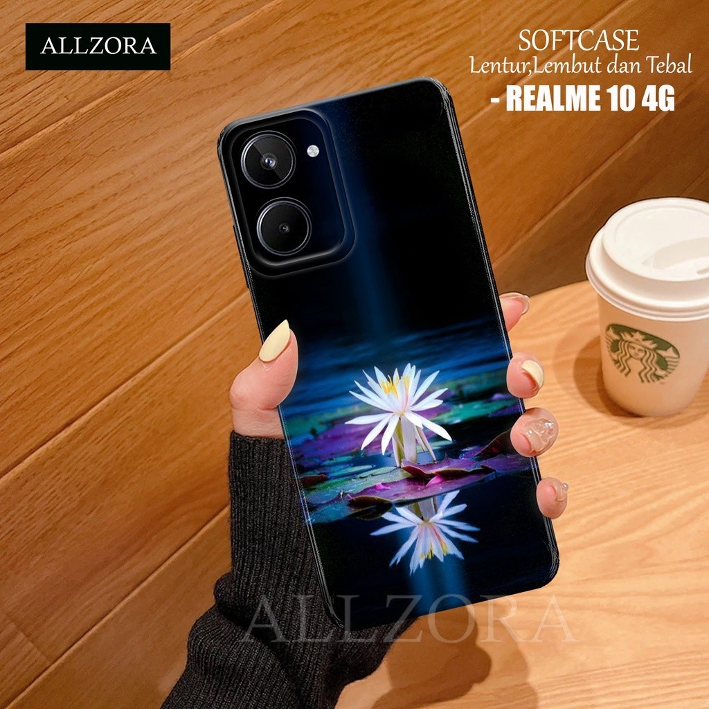 Case Realme 10 4G 2022 Terbaru - Fashion Case BUNGA - Casing Hp Realme 10 4G 2022 Terbaru - Kesing H