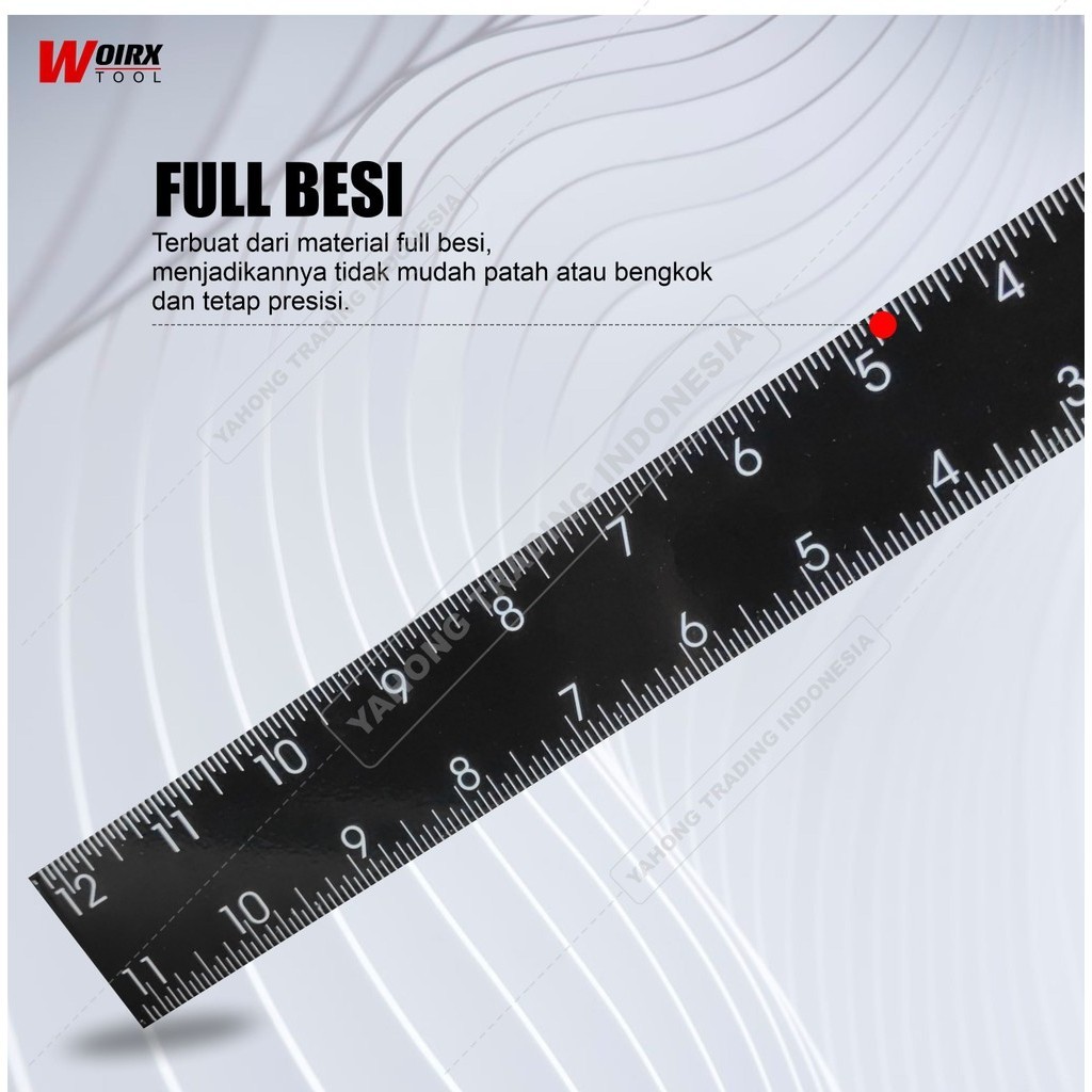 

Penggaris Siku Meter Siku Tukang Full Besi 20x30cm 40x60cm WOIRX TOOL SF6