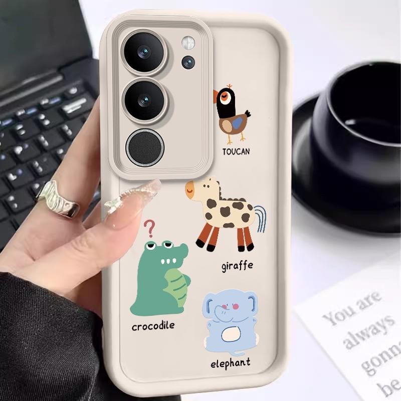 Casing For VIVO V29 Z1x Z5i V15 V23 5G V23e 4G 5G V25 5G V25e V27 V27 Pro V27e VIVO 5G Case HP Softc