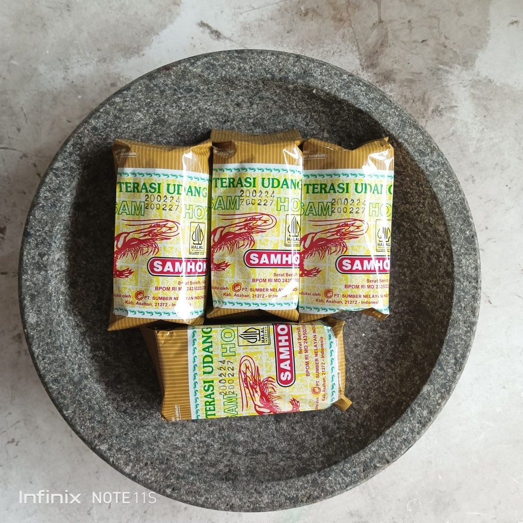 

Terasi Medan Asli - Terasi Udang Sam Hok 100gr