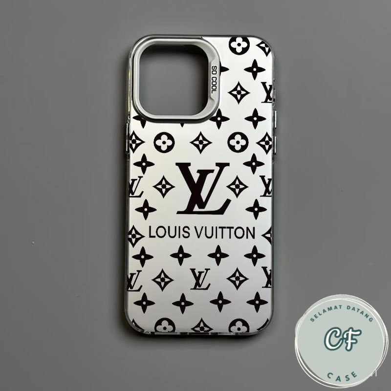Casing ponsel multi-warna fashion LV cocok untuk OPPO A3S A5S A5 2020 A15 A16 A17/A17K A36/A76 A37 A