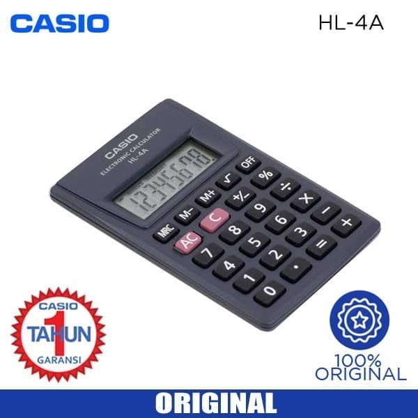 

Calculator CASIO HL 4A