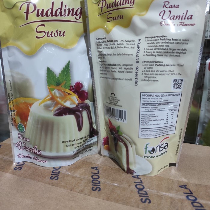 

Pudding Susu Nutrijell Vanila 120gr