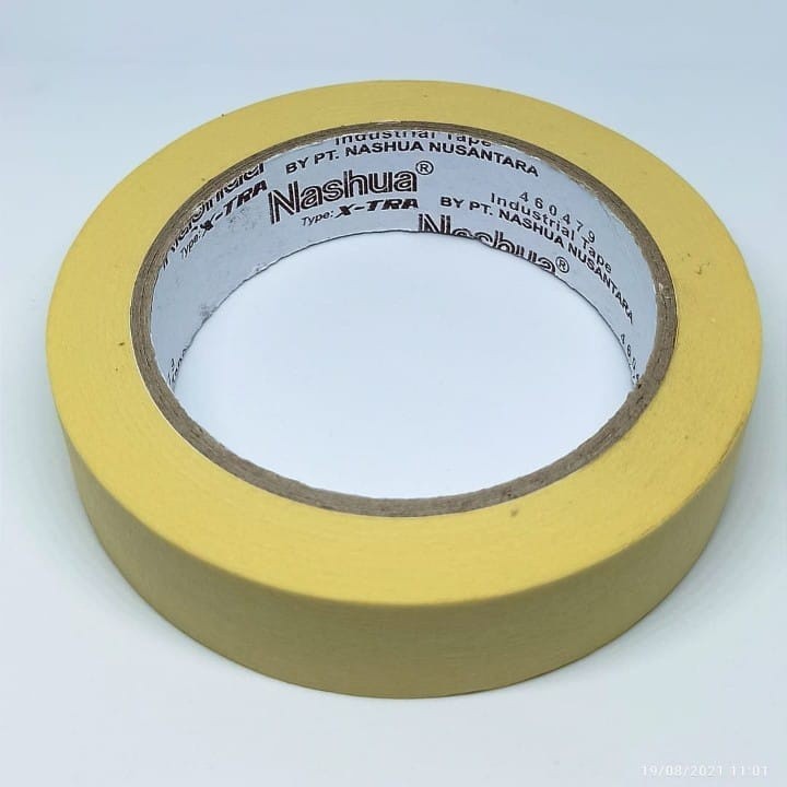 

[PER ROLL] - Lakban Isolasi Kertas Nashua X-Tra Ukuran 24mm x 35 Meter - Ekonomis
