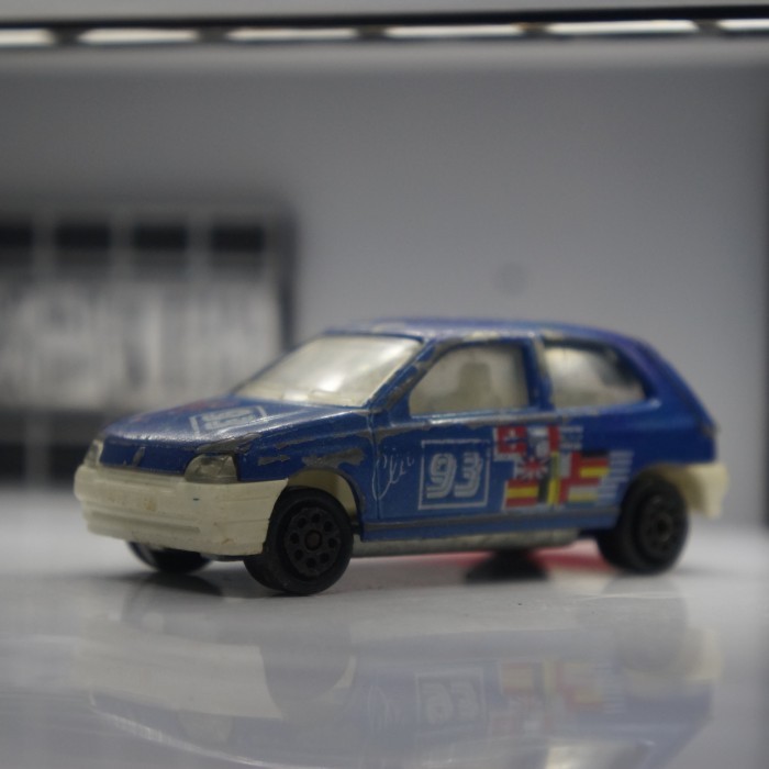 Majorette vintage murah renault clio diecast loose junk  -OS45