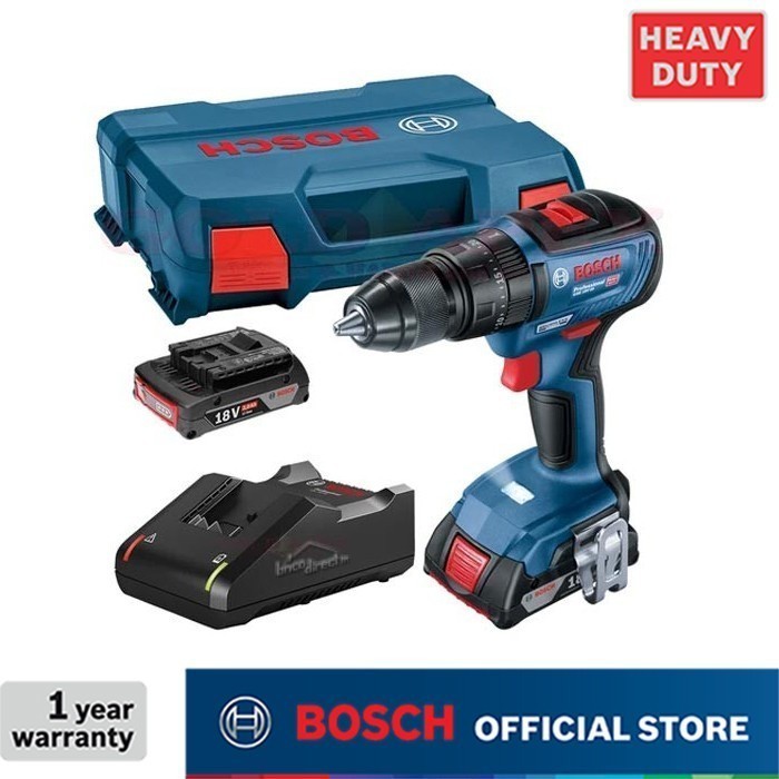 Bosch Brushless Impact Drill / Bor Impact Baterai 18Volt GSB 18V-50