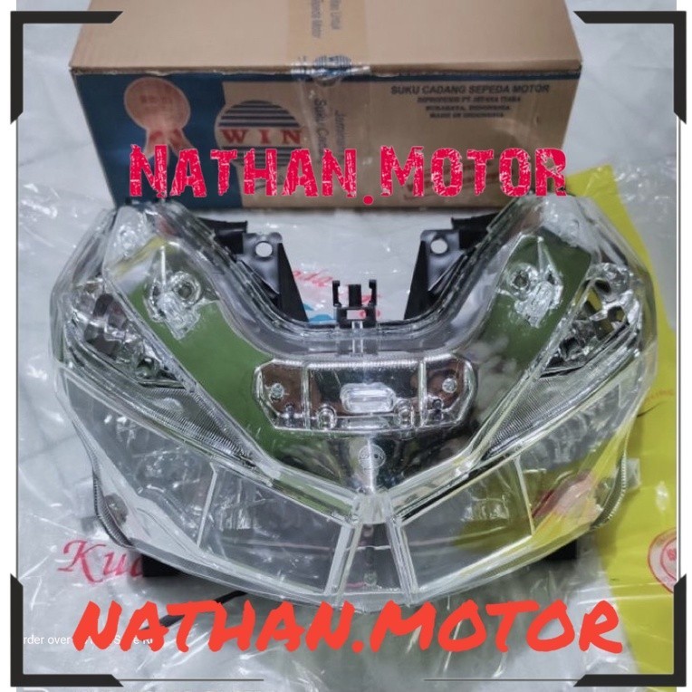 Lampu Depan Vario 125 150 2015 2016 2017 + LED | reflektor headlamp WIN | l head lamp light Reflekto