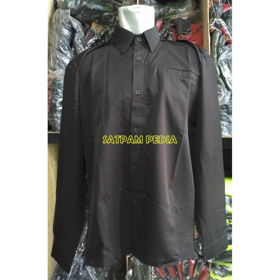 Seragam safari Baju safari Setelan safari security safari satpam Safari Lengan pendek Lengan panjang