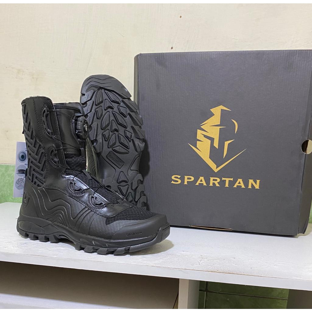 (SAURAMIL) SEPATU PDL COBRA TACTICAL SPARTAN BOA KULIT