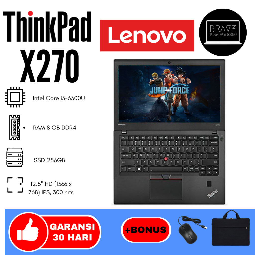 Laptop Lenovo Thinkpad Core i5 - X240/X250/X260/X270 ''12,5 inch