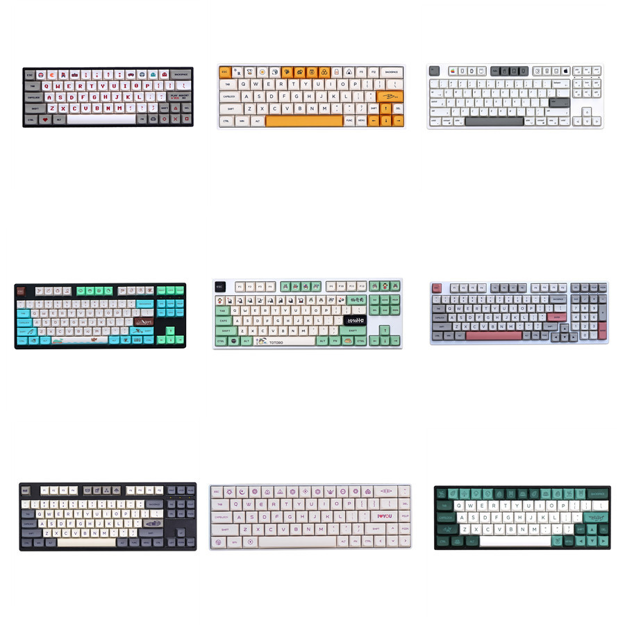 1 Set Honey And Milk Theme Key Caps PBT Dye Subbed Bee Japanese Minimalist White Keycaps XDA Profile