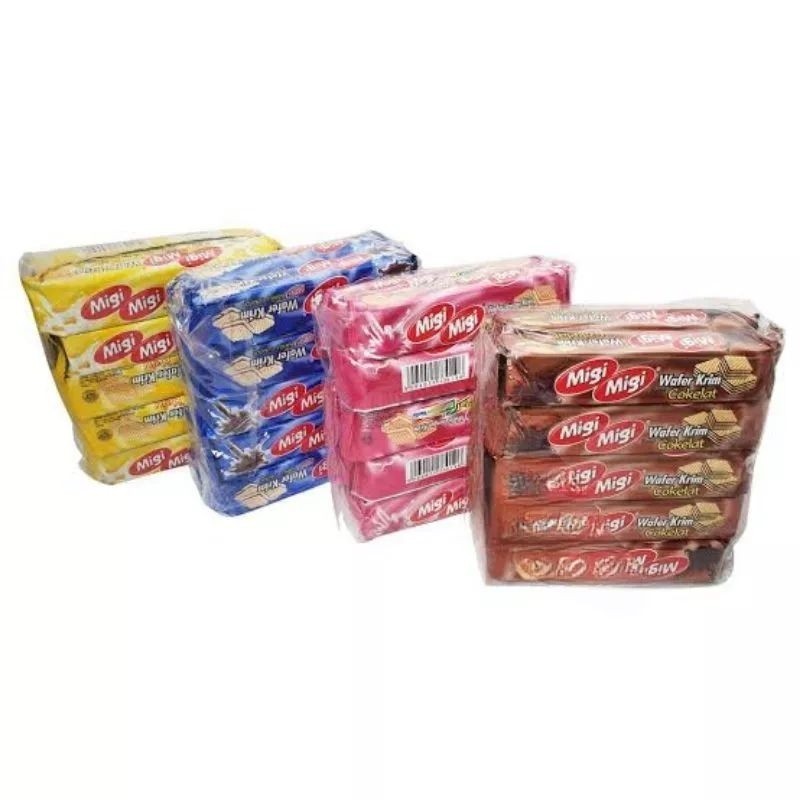 

MURAH - Snack Migi Migi Wafer Cream 10 Bks x 10 gram