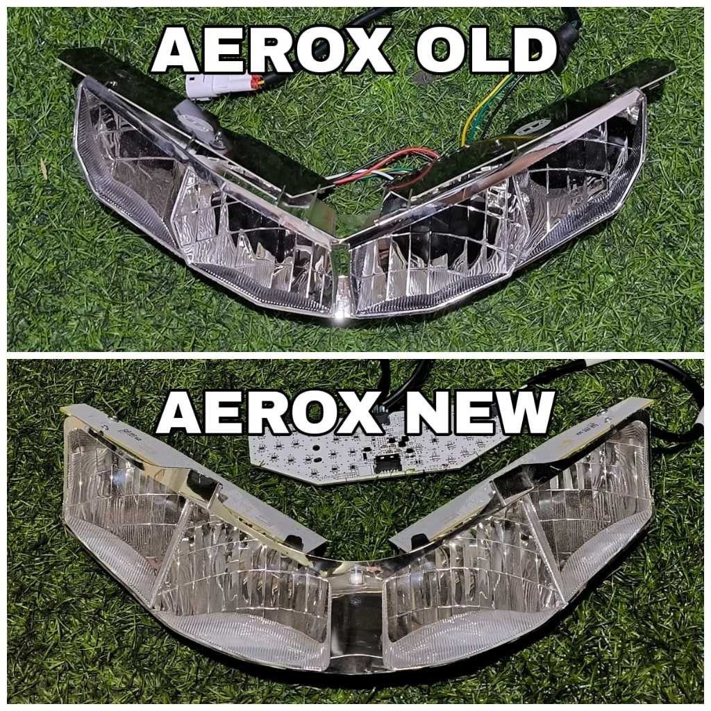 REFLEKTOR DALAM + LAMPU papan PCB LED AEROX OLD dan AEROX NEW Connected