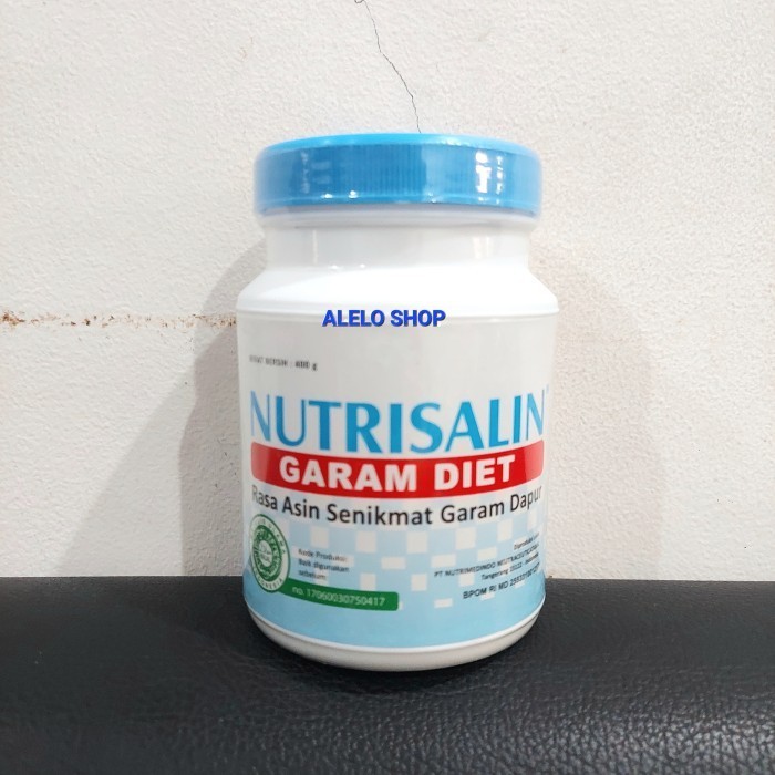 

Terlaris~[Limited Stock] Nutrisalin garam diet 200gr garam rendah natrium 200 gr garam dapur